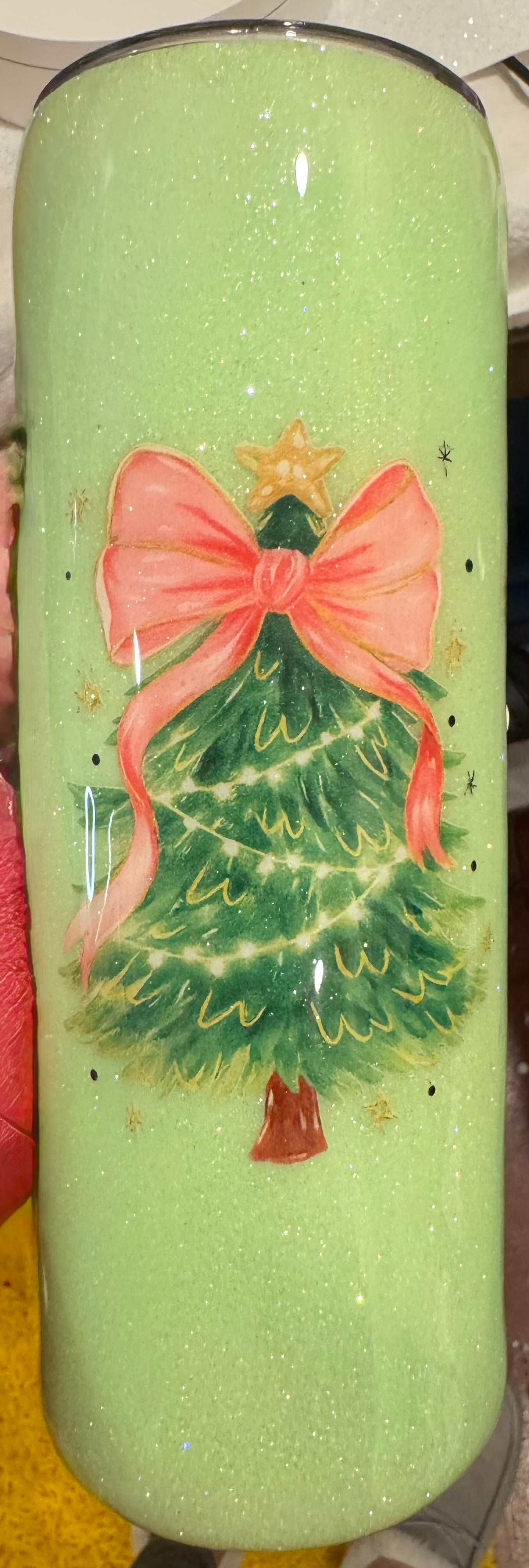 Christmas Tree Glow-in-the-dark (20 oz. Skinny)