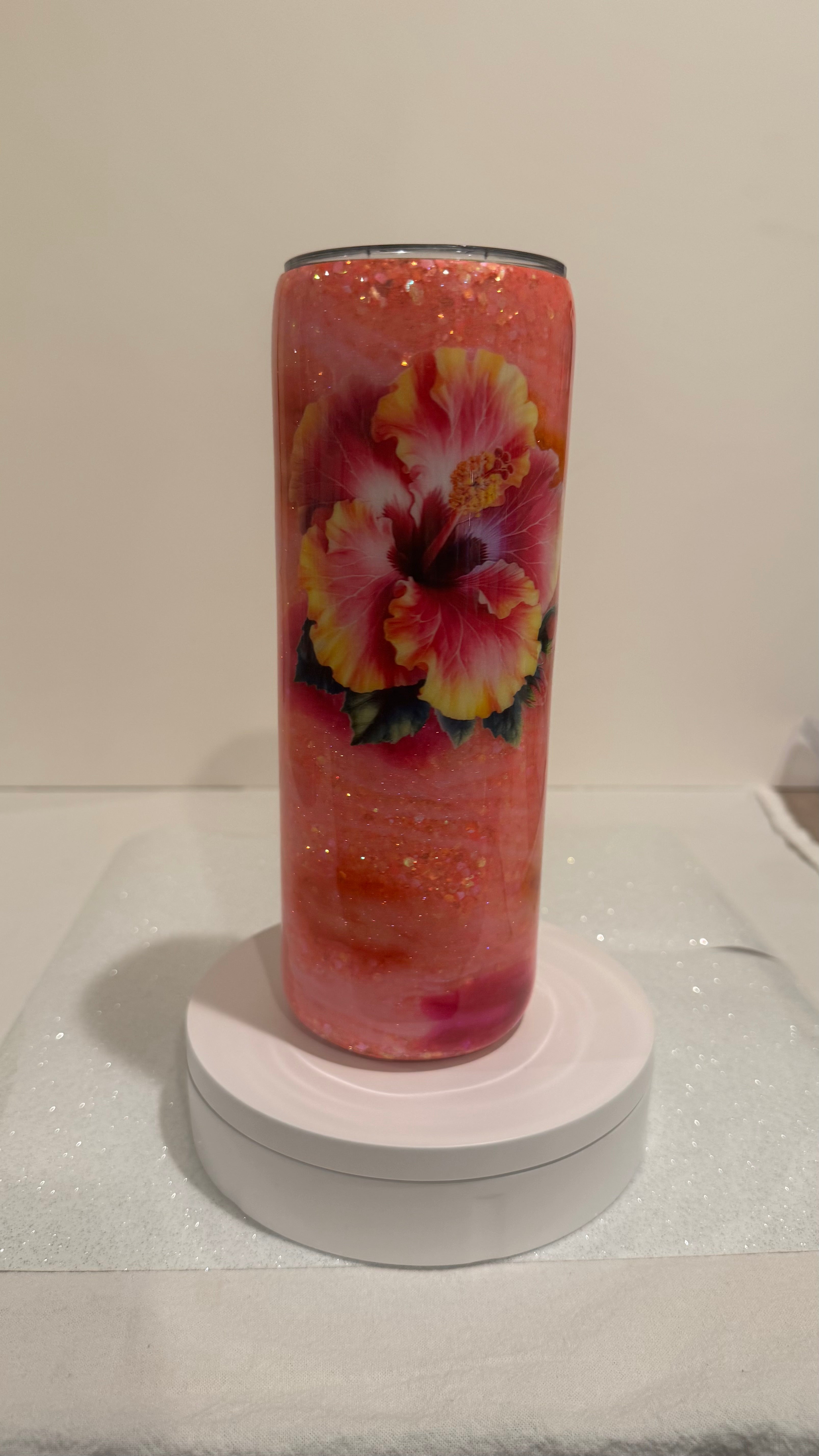 Hibiscus Tumbler (20 oz. Skinny)