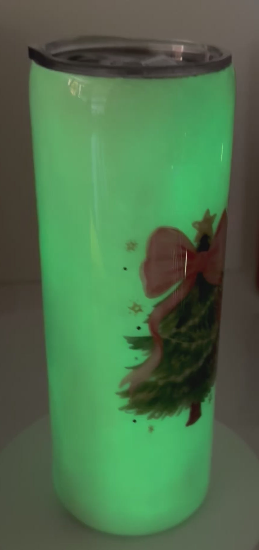 Christmas Tree Glow-in-the-dark (20 oz. Skinny)