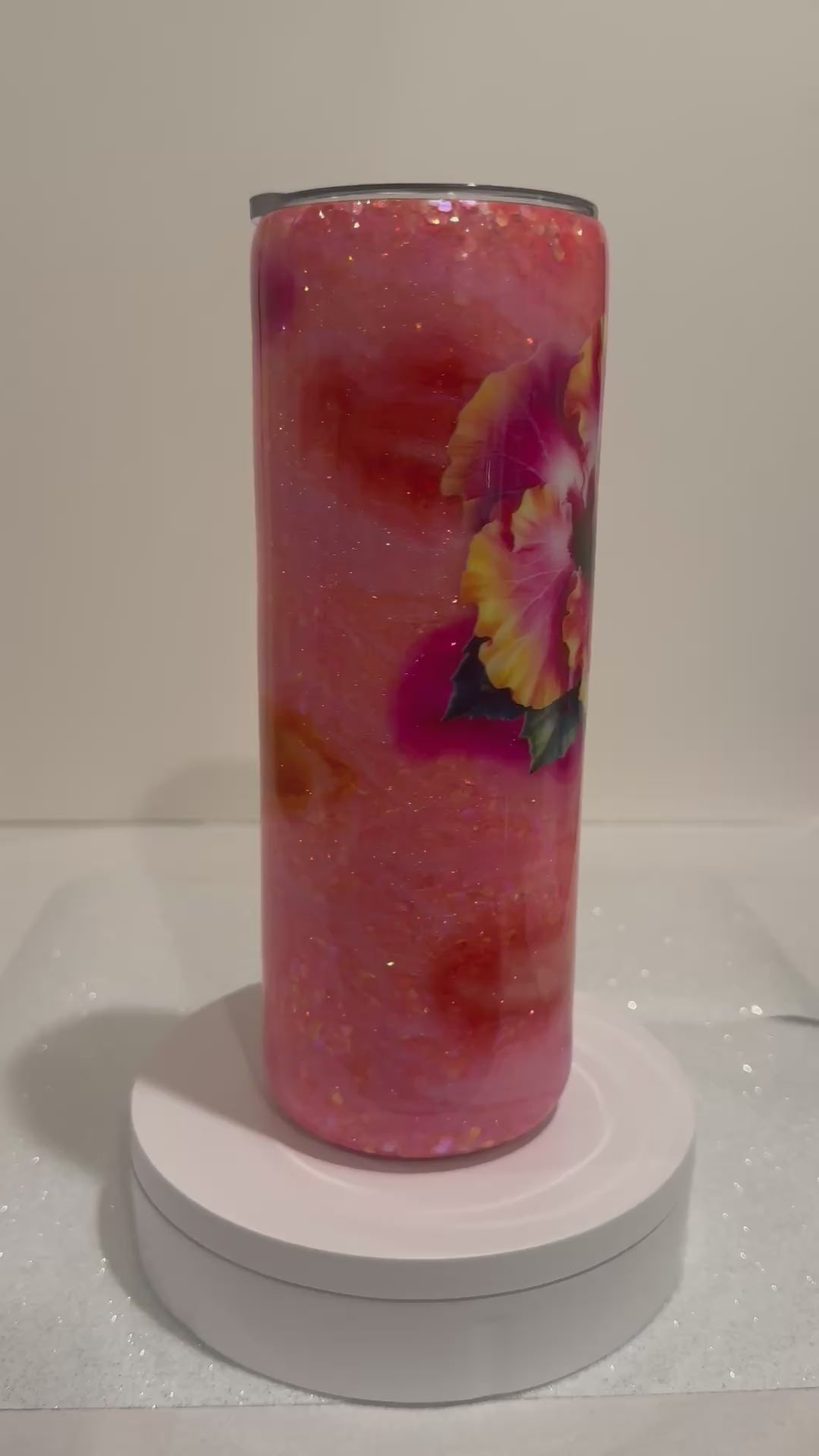 Hibiscus Tumbler (20 oz. Skinny)